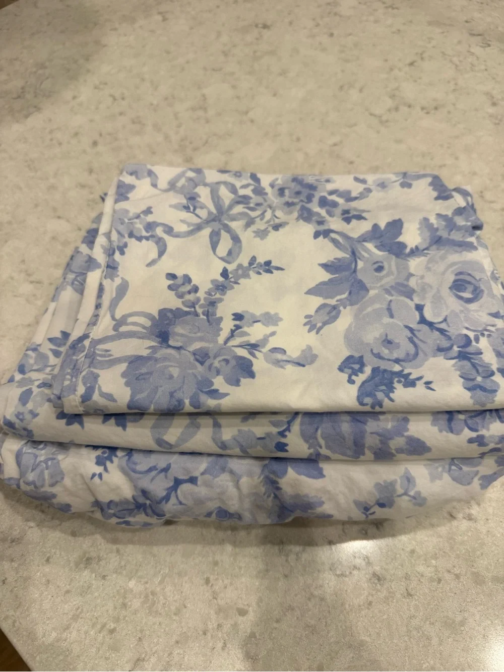 PotteryBarn Teen LoveShackFancy LoveShackFancy Garden Damask Organic Sheet Set